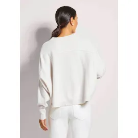 Madeleine Strickpullover mit Rundhalsausschnitt Weiß 40/42
