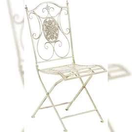 CLP Sibell Gartenstuhl 42 x 49 x 91,5 cm antik-creme 2er Set