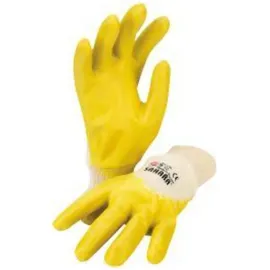 Honeywell KCL Handschuhe Sahara 100 Gr.10 gelb Nitril L.250mm KCL m.Strickbund