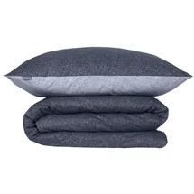 SCHIESSER Vinnie Unifarben Plum 135 x 200 cm + 80 x 80 cm