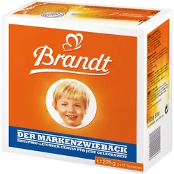 Brandt Markenzwieback 225G