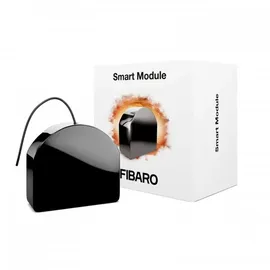 FIBARO Smart Module Z-Wave Plus Switch Module 1 St. Schwarz