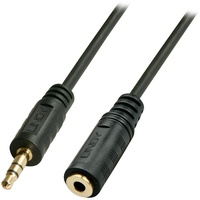 LINDY 35652 Audio-Kabel 2 m 3.5mm Schwarz