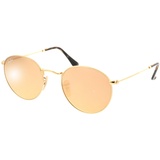 Ray Ban Round Flash RB3447 112/Z2 50-21 polished gold/copper