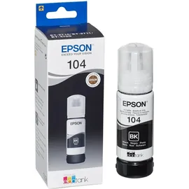 Epson 104 Tintenflasche schwarz