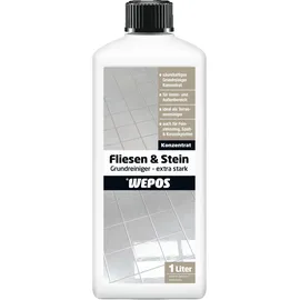 Wepos Fliesen- und Steinreiniger extra stark 1 l