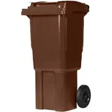 hardwex Mülltonne 60 l Braun