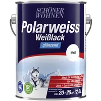 Schöner Wohnen Weißlack Polarweiss glänzend 2,5 l