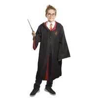 Ciao Harry Potter Deluxe Kostüm Verkleidung Junge offiziell (Größe 5-7 Jahre) with embroidered emblem and Zauberstab