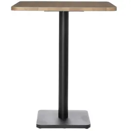 coco maison Bartisch Vintage Oak 75 x 75 cm Schwarz