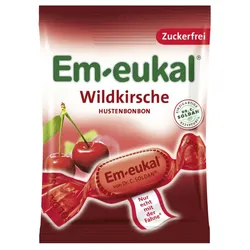 Em-Eukal Wildkirsche Hustenbonbons zuckerfrei 75G