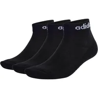 Adidas Think Linear Ankle Socken 3 Paar Black / White 43-45