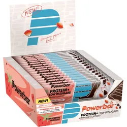 Powerbar Protein Plus Low Sugar Immune Support Strawberry Yoghurt 16x35g-Riegel Einheitsgröße