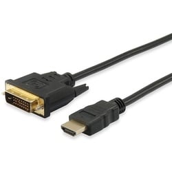 EQUIP 119322 HDMI ZU DVI-D Single Link Adapter Kabel, Stecker / Stecker, 2.0m