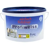 Einfach Schöner P Profiweiss Weiß matt 5 l