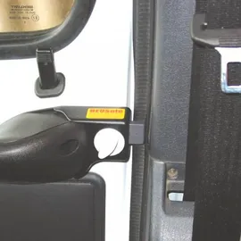 HEOSolution HEOSafe Riegelschloss für Fahrerhaustüren Fiat Ducato 230 1994-2002 Schwarz