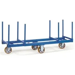fetra Langmaterial-Wagen 2111 - Tragkraft 1200kg Polyurethan-Reifen