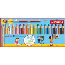 Stabilo Woody 3 in 1  Buntstift 18 St.