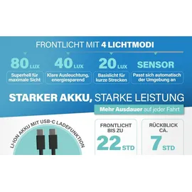 Fischer Akku Bel.-Set TWIN-80/40/20/Sensor 2.0 Beleuchtungsset