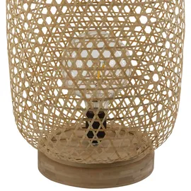 GLOBO Bambus Rattan 1x 6 Watt 810 Lumen braun