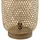 GLOBO Bambus Rattan 1x 6 Watt 810 Lumen braun