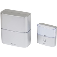 Legrand LEGRAND, Funkklingel-Set Premium batteriebetrieben mit MP3-Funktion, 1x wasserdichtem