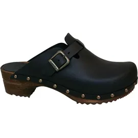 Sanita Wood-Kristel Open Clog Black Gr.37 - Grau - 37