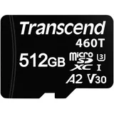 Transcend TS512GUSD460T-VS1 microSD-Karte Retail 512 GB