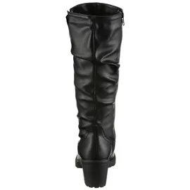 aniston shoes Citywalk slouchy Schaft Raffungen - NEUE KOLLEKTION, Gr. 37, schwarz,