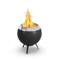 höfats MOON 45 Feuerschale mit niedrigem Fuß