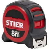 Stier Premium Taschenbandmaß 8 m x 32 mm mit Magnet und Edelstahlhaken