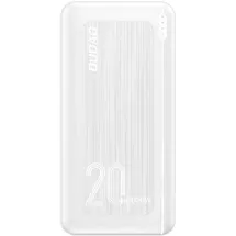 DUDAO K12PQ+ Powerbank, 20000mAh 20W weiß