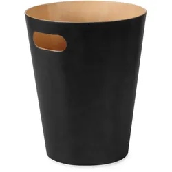 Umbra - Woodrow Papierkorb, schwarz