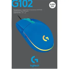 Logitech G102 Lightsync blue
