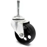 Wiltec Ersatzteil für mobilen Getriebeheber - Rolle - Ersatzrolle für hydraulischen Motorheber, Getriebe Heber mit Aufnahmekralle und Pedal, Motorhalter für PKW und LKW