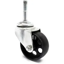 Wiltec Ersatzteil für mobilen Getriebeheber - Rolle - Ersatzrolle für hydraulischen Motorheber, Getriebe Heber mit Aufnahmekralle und Pedal, Motorhalter für PKW und LKW