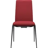 Stressless® Polsterstuhl Laurel, Low Back, Größe M, mit Beinen aus Stahl in Schwarz matt grau