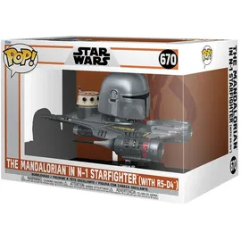 Funko Mandalorian in N1 Starfighter 11 cm - mehrfarbig