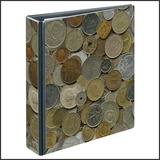 Münzalbum Coin PUBLICA M Motiv Ringbinder Münzen-Design Lindner 3515R leer