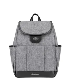 Kikkaboo Wickeltasche Morice Rucksack Magnetknöpfe, Drehverschluss, verstellbar grau