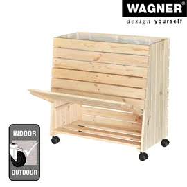 Wagner GreenFamily Hochbeet GreenBox L 79 x 43 x 80 cm Natur