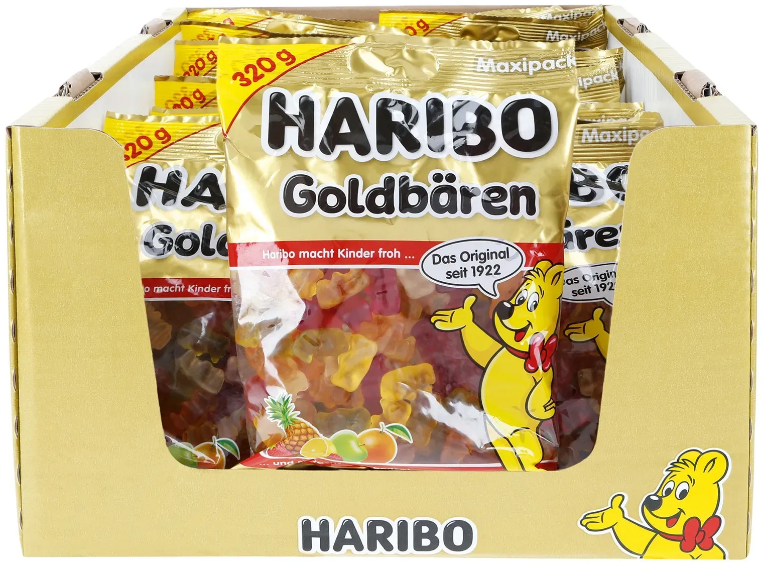 Haribo Goldbären 320 g, 28er Pack