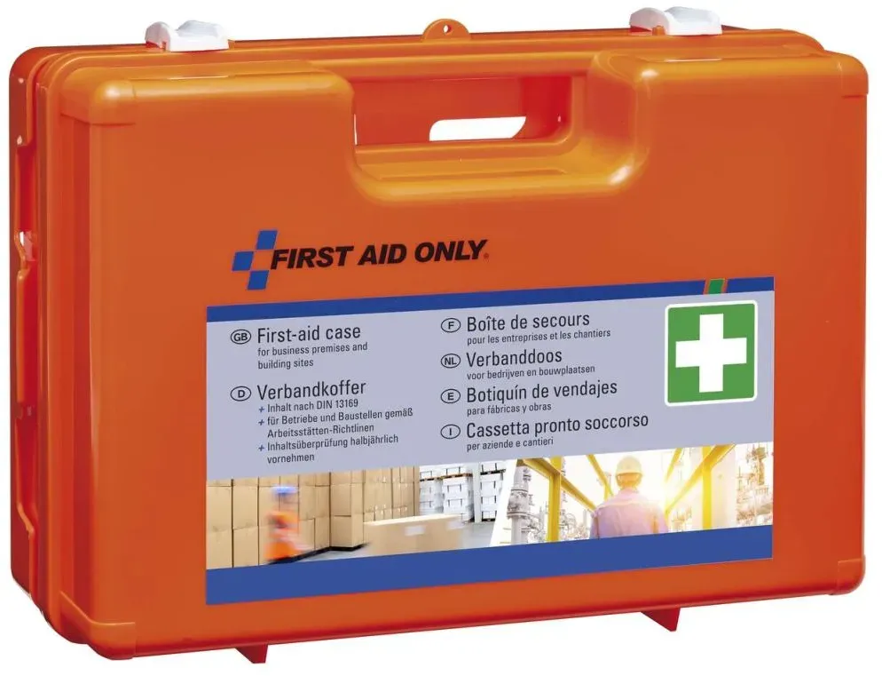 FIRST AID ONLY Verbandskasten DIN 13169
