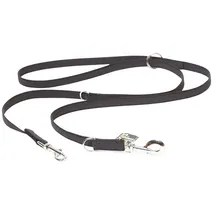 Julius-K9 K9 C& G Leine, schwarz/grau 20 mm 2.2 m 50 kg