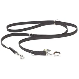 Julius-K9 K9 C& G Leine, schwarz/grau 20 mm 2.2 m 50 kg