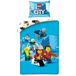 Kinderbettwäsche Lego City Kinderbettwäsche 140 x 200 cm, LEGO®