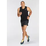 Nike Dri-FIT Stride 5" Brief-Lined Laufshorts Herren black/black/reflective silv XL