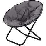 Outsunny Campingstuhl Klappsessel Grau
