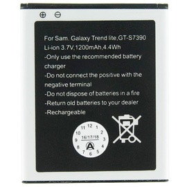 AccuCell Akku passend für Samsung Galaxy Trend Lite Akku GT-S7390, Abmessungen 60,7 x 50,4 x 4,4mm beachten