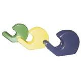 Heckmann Handabroller farbig sortiert